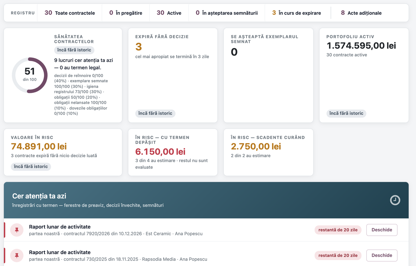 Contracts în Odoo